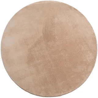 Ayyildiz JOY 1400 Kurzflorteppich Ø 200 cm Beige