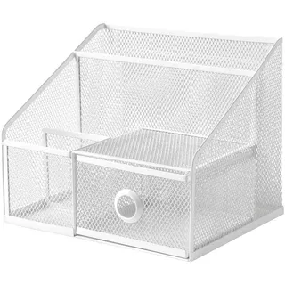 Ikea Schreibtisch-Organizer, 25 x 20 cm, Weiß, Modern Minimalistisch