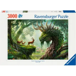 Ravensburger Erwachsenenpuzzle 3000 Teile - Der Walddrache erwacht
