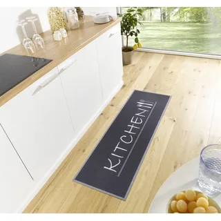 HANSE HOME Cook & Clean, Küchenläufer – Küchenteppich Kitchen Motiv Teppichläufer rutschfest, Pflegeleicht Teppich Läufer für Küche, Flur, Eingangsbereich, Esszimmer – 50x150cm