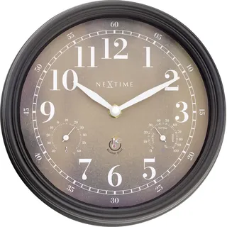 Nextime Jasmine 23,5 cm Ø 23,5 cm schwarz