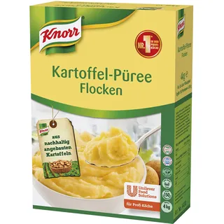 Knorr Kartoffel-Flocken Püree (aus Qualitäts-Kartoffeln) 1er Pack (1 x 4kg)