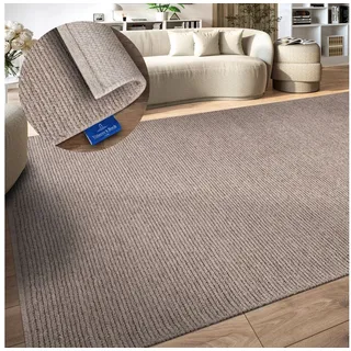 Villeroy & Boch Wollteppich Francois, rechteckig, Höhe: 7 mm, in rund, oval, Läufer, handgewebt, Wolle, Wohnzimmer, Schlafzimmer beige rechteckig | 60 cm x 90 cm x 7 mm