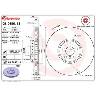 Brembo 09.D896.13