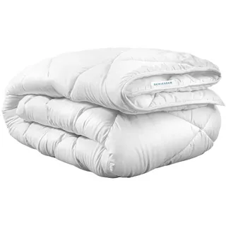 SCHIESSER Ganzjahresbettdecke, Weiß, Textil, 135x200 cm - (Karton)