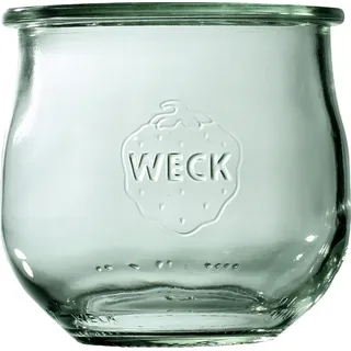 Weck Glas 370 ml mit abgerundeter Basis
