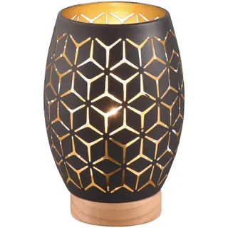 Trio Bidar Schwarz Gold