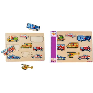 Simba Puzzle Einsatzfahrzeuge Mehrfarbig