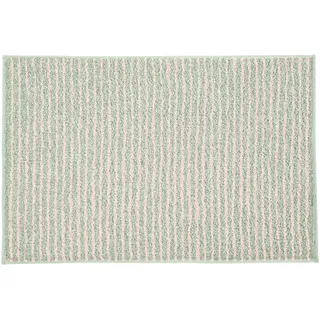 Kleine Wolke Badteppich Amalia, Farbe: Eucalyptus, Material: 100% Baumwolle, Größe: 70x120 cm