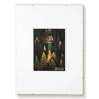 aFFa frames Rahmenloser Bilderhalter mit Clips für Fotos und Poster, the frame, Posterrahmen, Plexiglas, HDF, bilderrahmen 70x100 cm