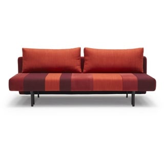 INNOVATION LIVING Schlafsofa Conlix Patchwork Stoff Rot Red