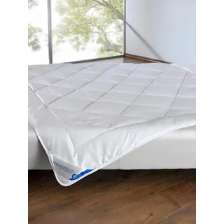 Böhmerwald Sommerbettdecke, Weiß, Textil, 200x200 cm, Schlaftextilien, Bettdecken, Sommerdecken
