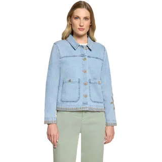 Cartoon Jackenblazer Damen mit Stickerei 44