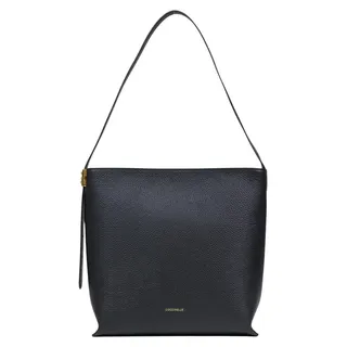 Coccinelle C-Me Lock Umhängetasche Leder Black