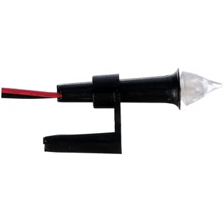 Holyart Krippenbeleuchtung und -elektrik: Flackernde Fackel 8mm rotes Licht für Krippe