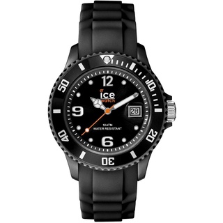 Ice-Watch - ICE forever Black - Schwarze Herren/Unisexuhr mit Silikonarmband - 000133 (Medium)