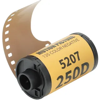 35-mm-Farbdruckfilm, Feine Körnung, Großer Belichtungsbereich, Hohe Auflösung, 200–250 Grad Lichtempfindlichkeit, 8 Blatt für 135 Kameras, ECN 2-Verfahren (36 Blatt)