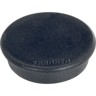 Franken Haftmagnet Magnete schwarz, Kunststoff Ø 2,4 x 0,63 cm, 10 St.