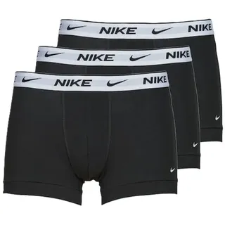 Nike Essential Cotton Stretch Trunk Boxershorts schwarz/weiß L 3er Pack