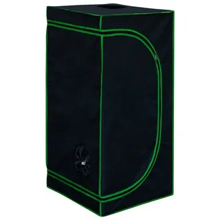 TSGPS Growbox Zuchtzelt 40 x 40 x 120 cm Grün