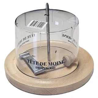 Käsehobel mit Haube für Tete de Moine Käse und Choco Roulette