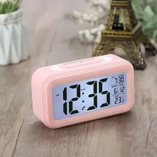 Rose – Eine Neue Generation Intelligenter, Multifunktionaler Wecker Mit Heller Digitalanzeige, Smart-clock, Temperaturanzeige, Immerwährendem Kalender, Ideal Für Schüler, In Blau