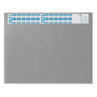 DURABLE Handgelenkstütze DURABLE Schreibunterlage Vollsichtpl/Kalender 65x52cm grau grau
