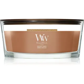 Woodwick Radiant Amber Duftkerze 454 g gold