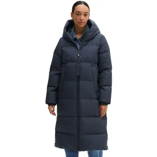 Marc O'Polo Daunenmantel mit 2Way-Zip und seitlichen Reißverschlüssen blau XS (34)
