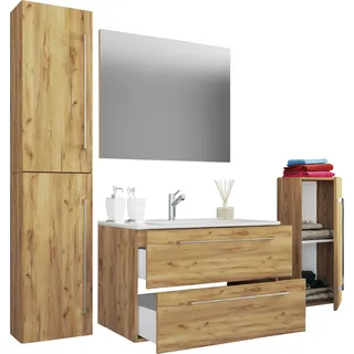 VCM Badmöbelset Badinos 5-tlg. Beige