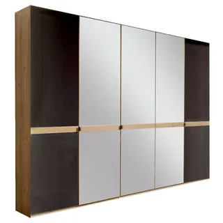 Novel Drehtürenschrank 5-türig SEVILLA - B/H/T ca. 250,00x216,00x58,00