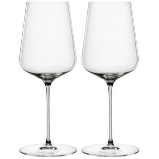 SPIEGELAU Weißweinglas Spiegelau Definition Universal Glas 2er Set, Kristallglas