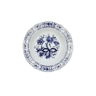 Kahla Suppenteller  Rosella Zwiebelmuster , blau , Porzellan , Maße (cm): H: 3,8  Ø: 22.3