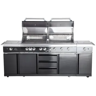 All'Grill Top-Line Außenküche Extrem Black