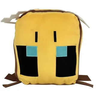 Minecraft Plüschfigur Minecraft Cuutopia Biene, Plüschfigur, Kuscheltier, Sammelfigur, 25 cm bunt|gelb
