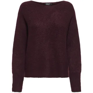 ONLY Damen Strickpullover | Normal geschnitten fit, Langarm, Basic, Bei max. 30 grad im schongang waschen - L