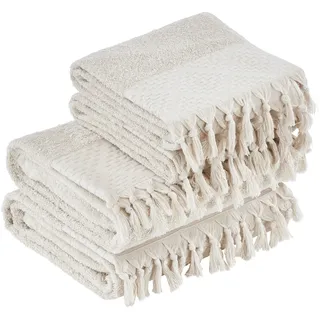 Done. Provence Bohéme Handtuchset 4-tlg. beige