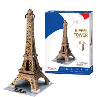 Party town C044H Eiffelturm, Erwachsene und 3D-Puzzle, blau