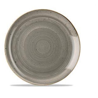 Churchill Stonecast -Coupe Plate Teller- Durchmesser: Ø21,7cm, Farbe wählbar (Peppercorn Grey)