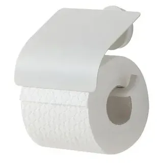 Tiger Toilettenpapierhalter Urban 1316630146, weiß, zum Bohren, für 1 Rolle, aus Edelstahl