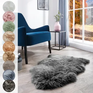 LUXOR LIVING Namika Fellteppich 60 x 160 cm Schwarz