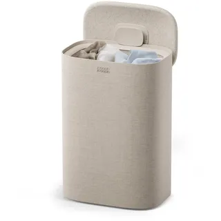 Joseph Joseph Tota 2 One 60L Wäschekorb mit herausnehmbarem Beutel Helles Taupe