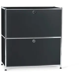 Tchibo - Sideboard Metall »Cn3« - 77x40x83cm - schwarz -