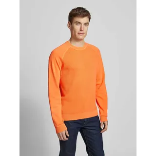 Strickpullover mit Raglanärmeln Modell 'ZANCA', Orange, XXL