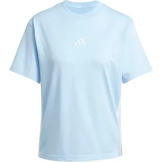 adidas Essentials 3-Streifen Cotton Blau XL