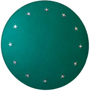 StarTrading Weihnachtsbaumdecke Ø 100 cm grün