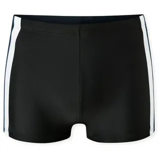 Schiesser Boxer-Badehose Ocean Swim in Schwarz | Gr.: 8