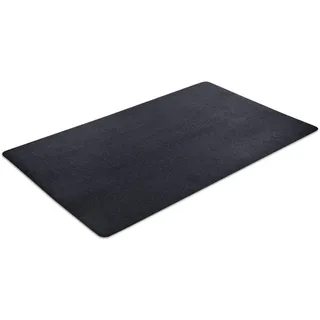 VersaTex Mehrzweck-Bodenmatte aus recyceltem Gummi für Innen-/Außenbereiche, Nutzmatte für Eingangsbereich, Werkbank, Garage, unter dem Waschbecken, Terrasse und als Fußmatte, 91,4 x 152,4 cm, Schwarz