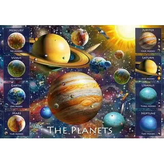 RAVENSBURGER Puzzle Planeten XXL 100 Teile
