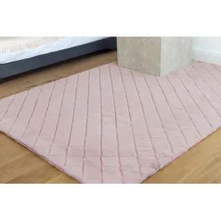 Padiro Imala 125 Hochflorteppich 120 x 160 cm Rosa